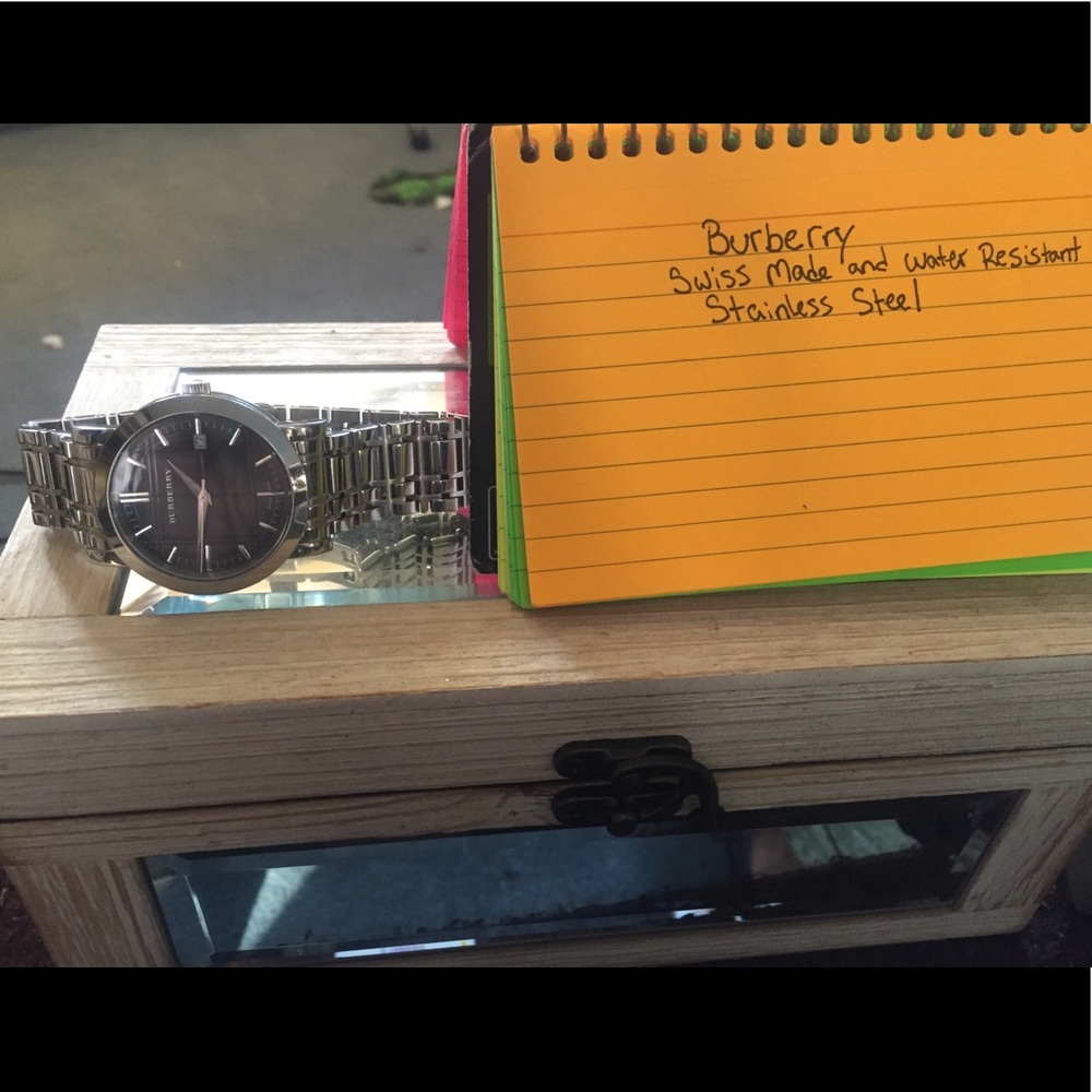 Men’s Burberry watch